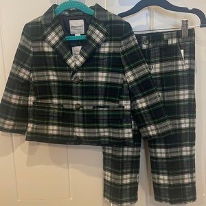 NWT Janie and Jack Holiday Christmas Suit - Blazer and Pants